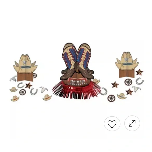 Western party decor and favors - Picture 5 of 5